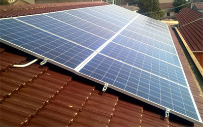 태양광 패널 지붕 장착 시스템 소개
